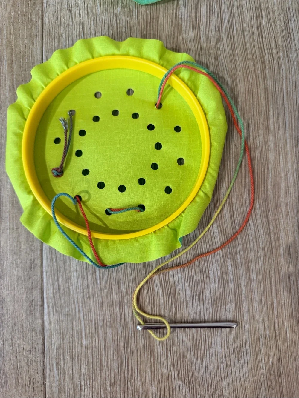 Lovevery Montessori First Sewing Kit from The Analyst Play Kit 3 Patterns